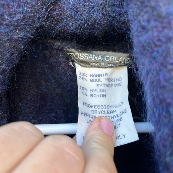 Rossana Orlandi wool coat cape vintage - Picture 10 of 14